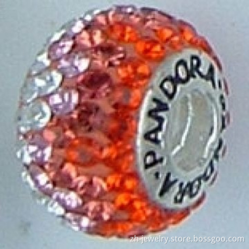 Crystal charm beads, we can make crystal, glass, glaze, wooden gemstone charms beads